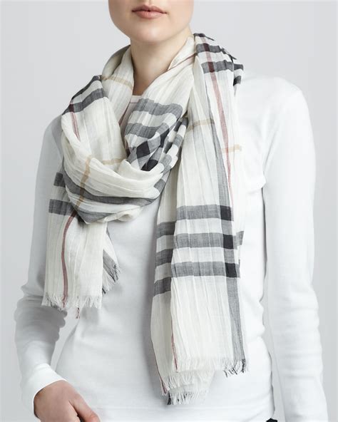 burberry scarf gauze men|burberry scarf 2024.